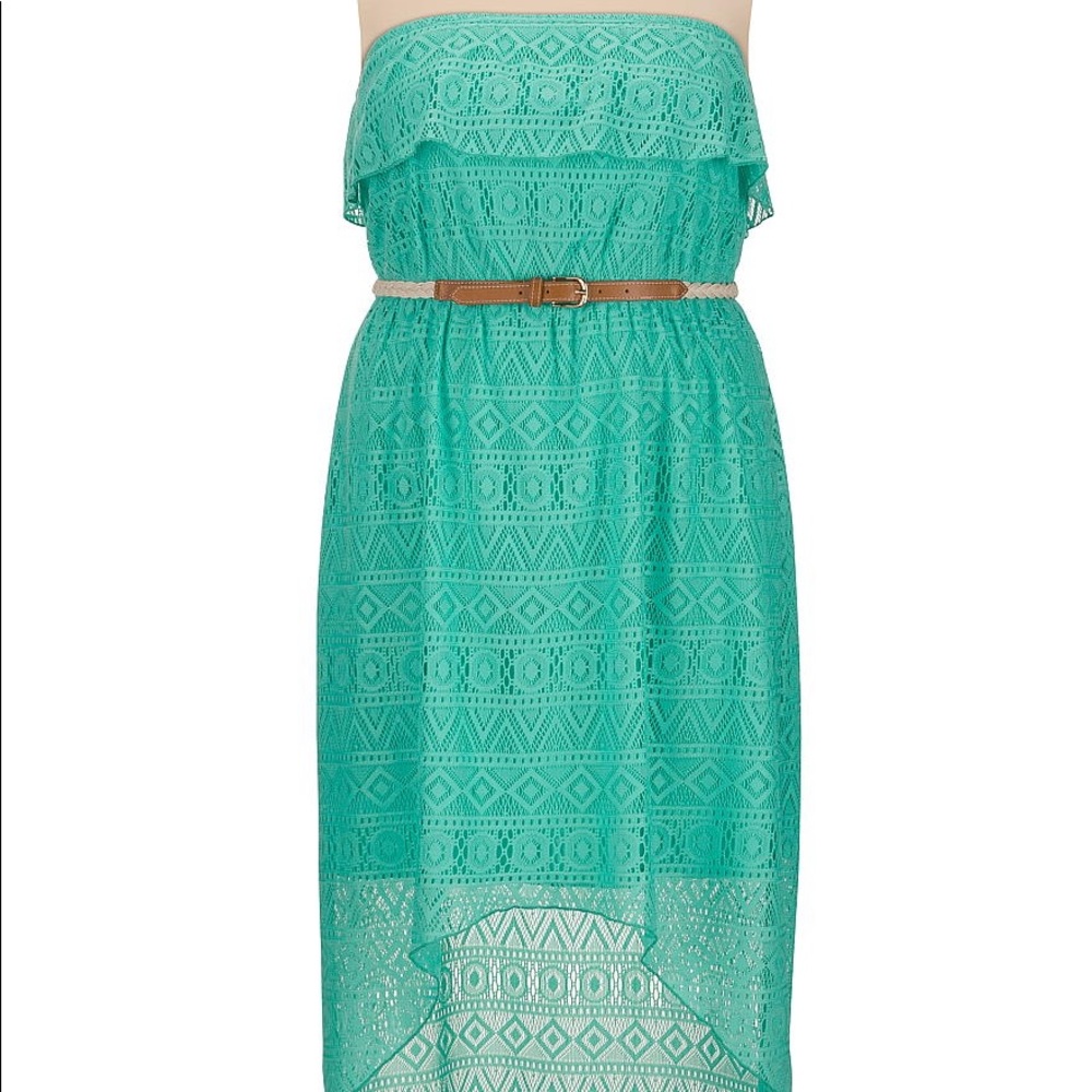 Seafoam High-Low Maurices dress